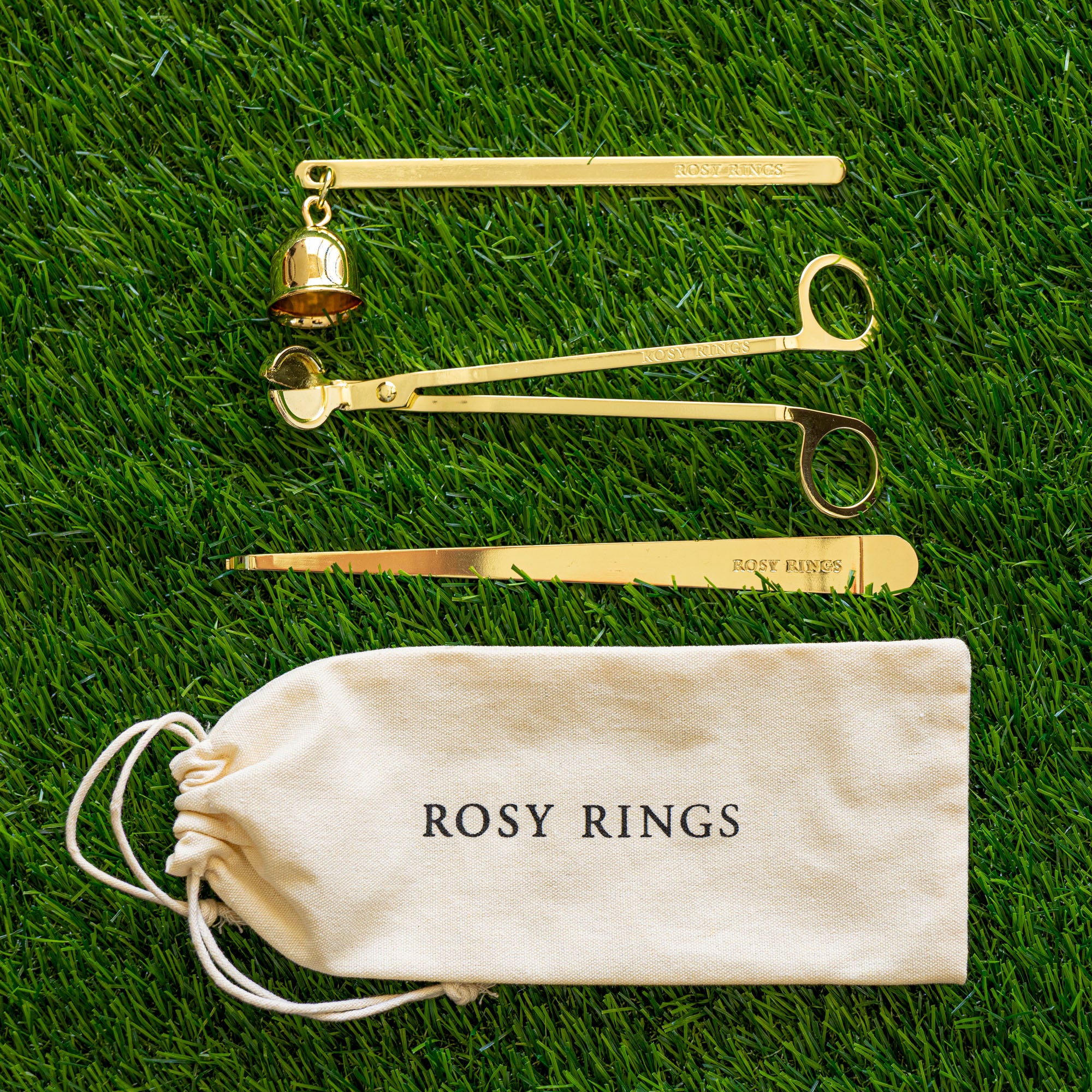 Candle Care Accessory Set – Rosy Rings