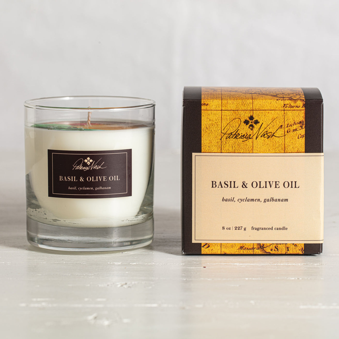 Patricia Nash Basil Olive Oil Candle