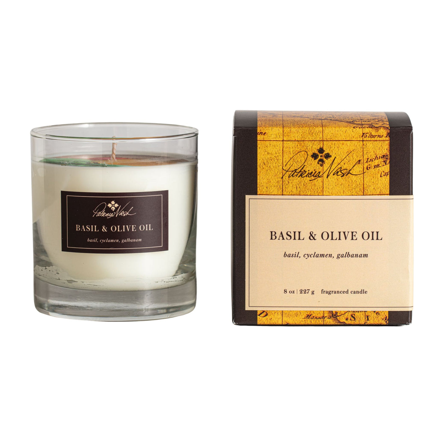 Patricia Nash Basil Olive Oil Candle