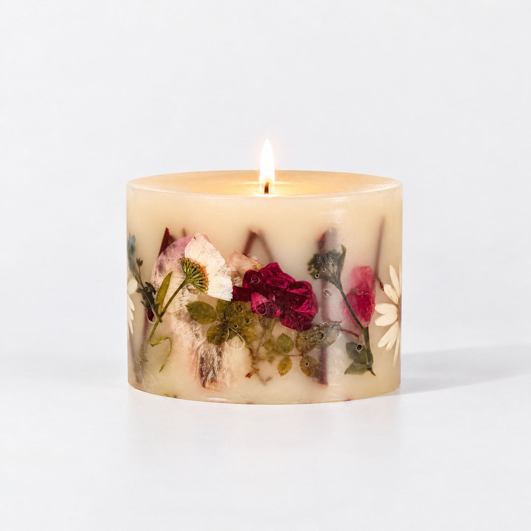 Petite Botanical Candle - Apricot Rose-Petite Botanical Candle