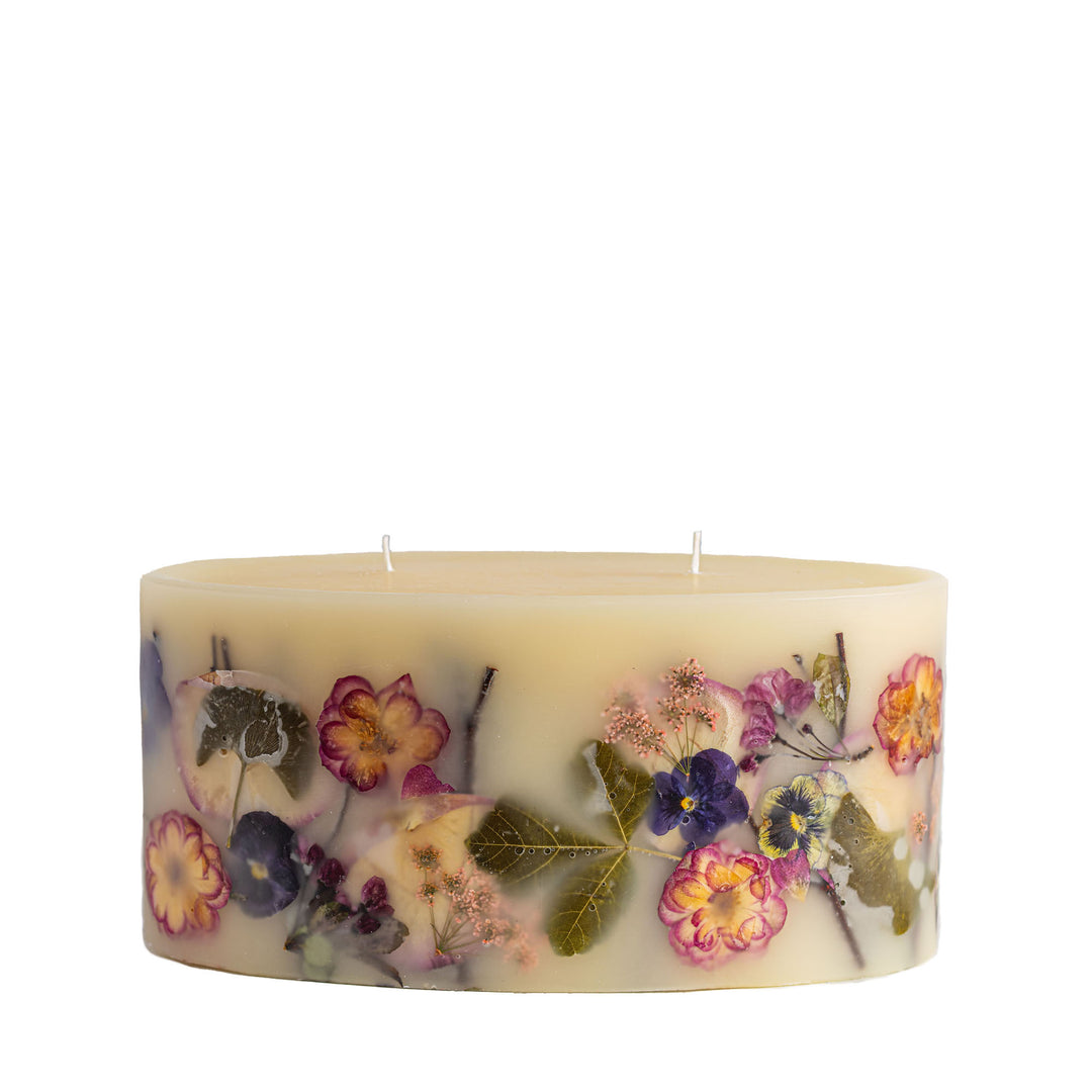 Statement Botanical Candle - Blushing Rosewood-Brick Botanical Candle