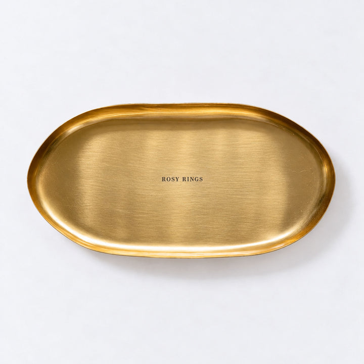 Gold Statement Botanical Candle Plate 1 of 9