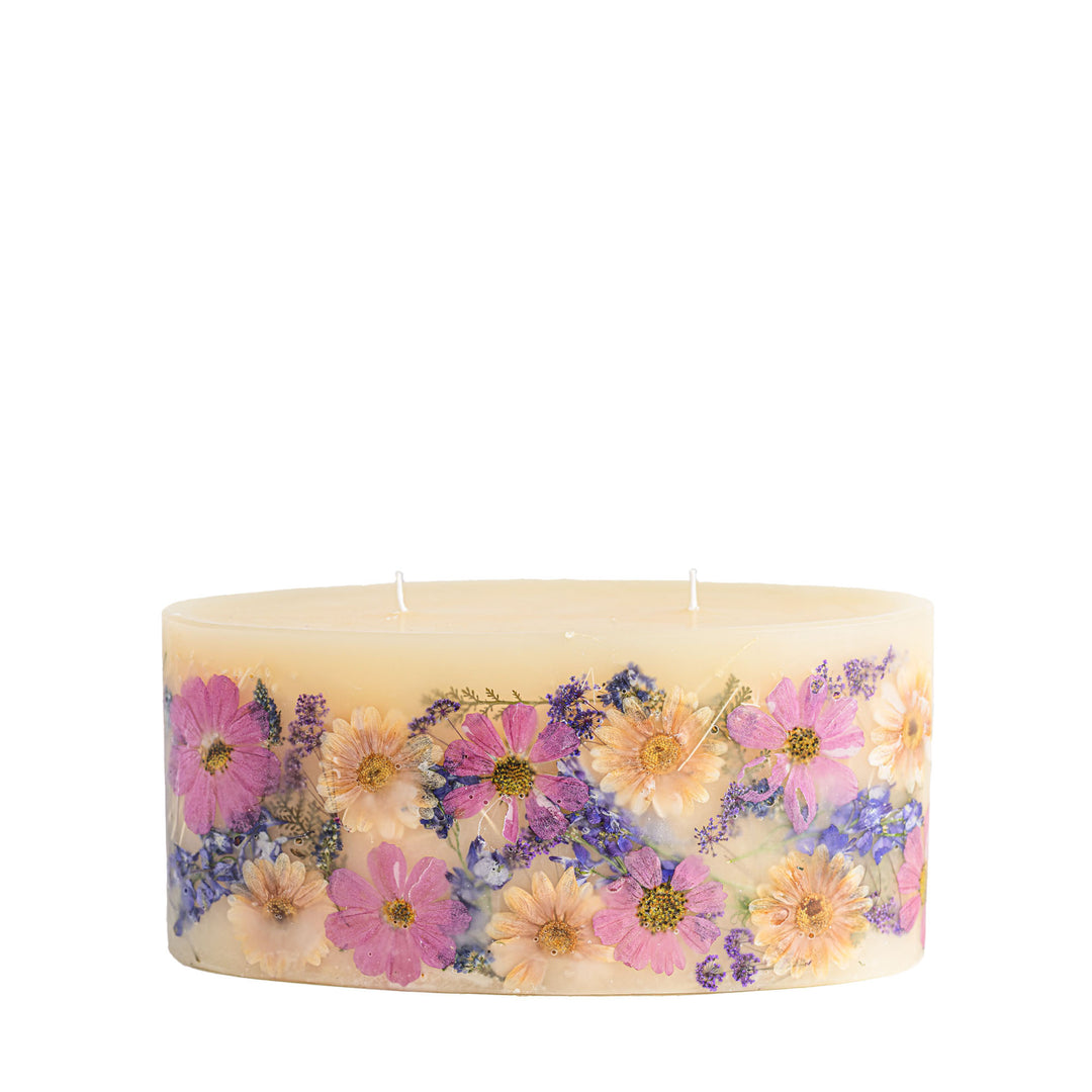 Statement Botanical Candle - Roman Lavender-Candles