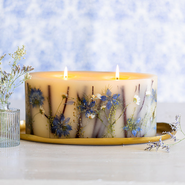 Statement Botanical Candle - Sea Salt Mist-Brick Botanical Candle 1 of 7