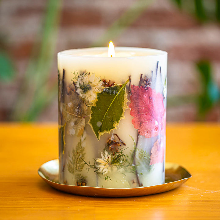 Forest Small Round Botanical Candle-Small Botanical Candle 3 of 4