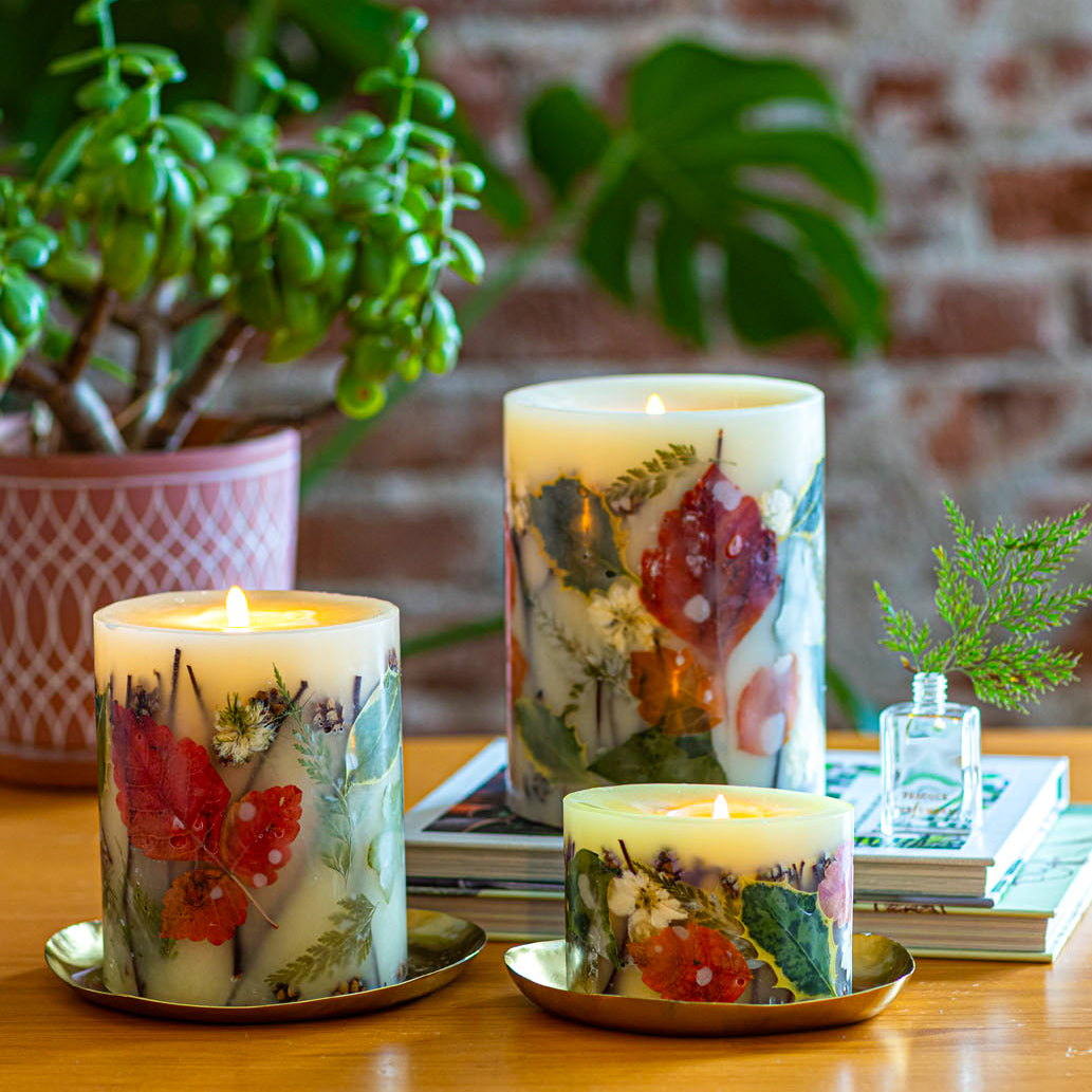 Forest Medium Round Botanical Candle