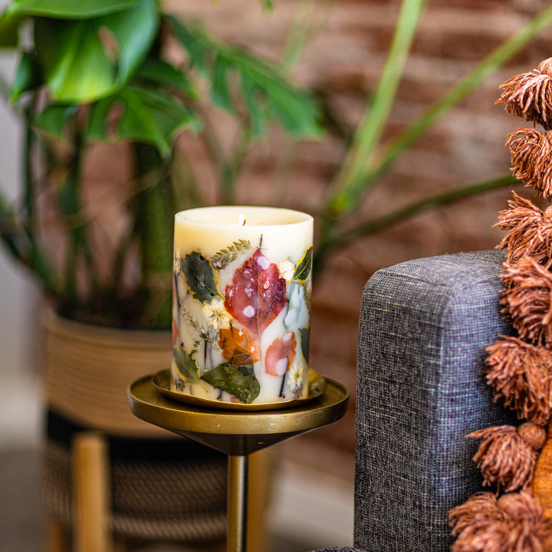 Forest Medium Round Botanical Candle