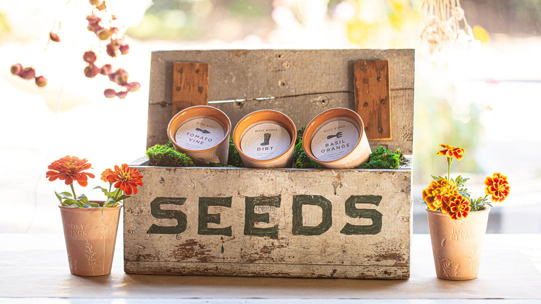 Wild Plum + Cannabis Garden Pot Candle-