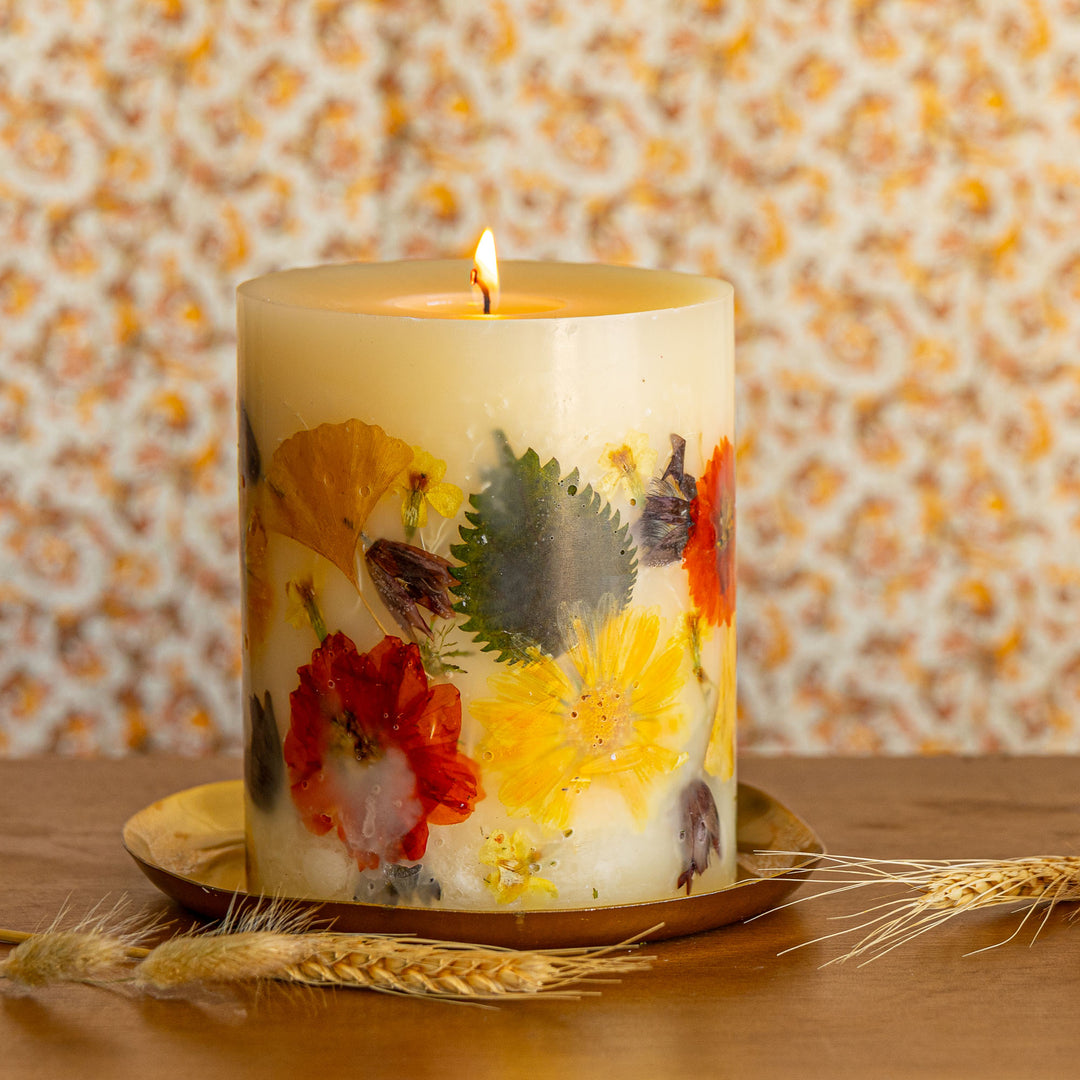 Accent Botanical Candle - Harvest Pumpkin-Small Botanical Candle