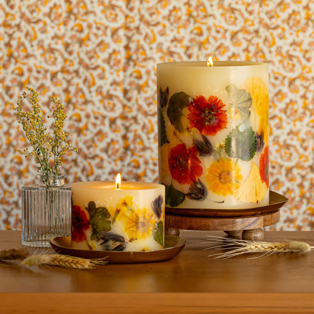 Accent Botanical Candle - Harvest Pumpkin-Small Botanical Candle