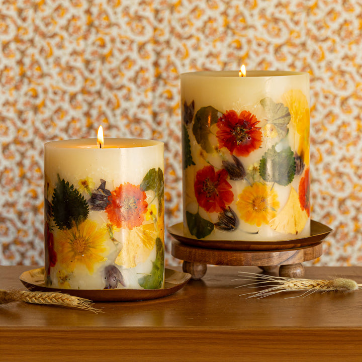 Signature Botanical Candle - Harvest Pumpkin-Medium Botanical Candle 3 of 4