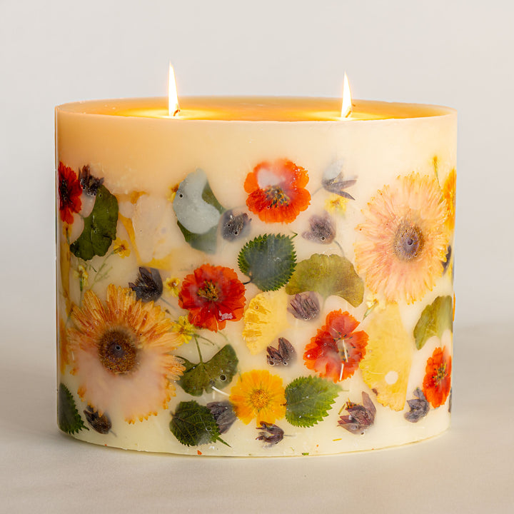 Centerpiece Botanical Candle - Harvest Pumpkin-Candles 1 of 4