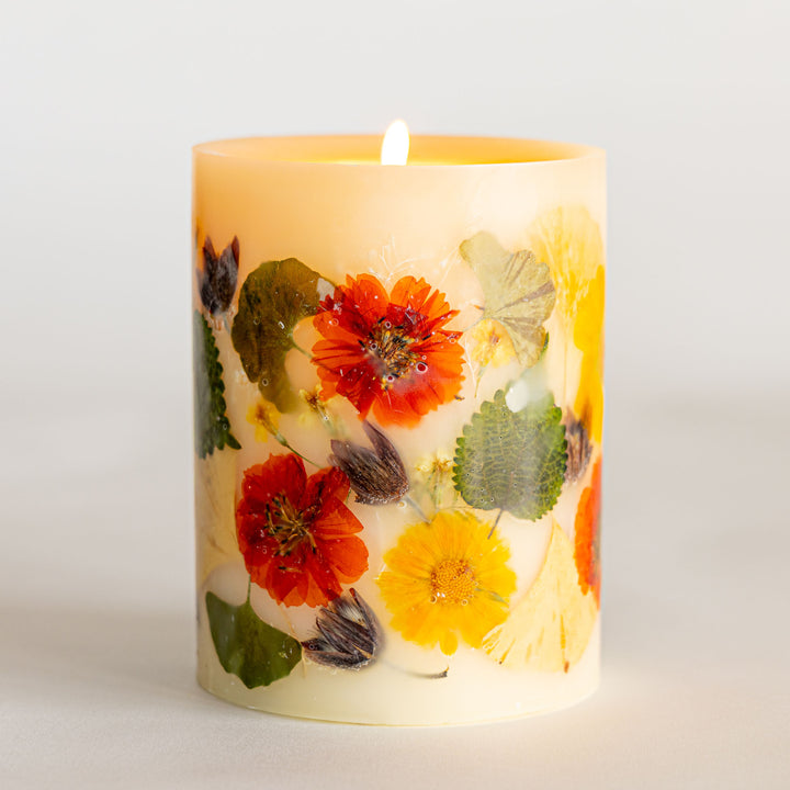 Signature Botanical Candle - Harvest Pumpkin-Medium Botanical Candle 1 of 4