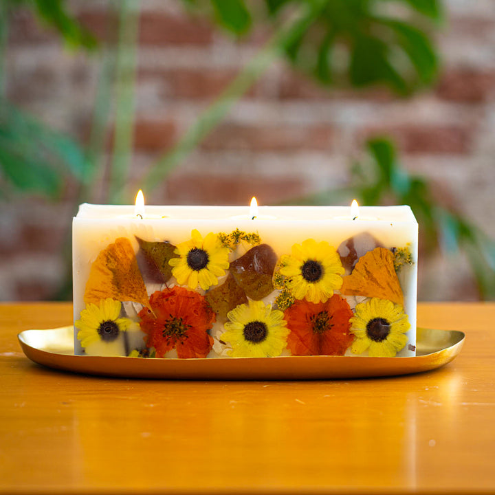 Honey Tobacco Brick Botanical Candle 2 of 3