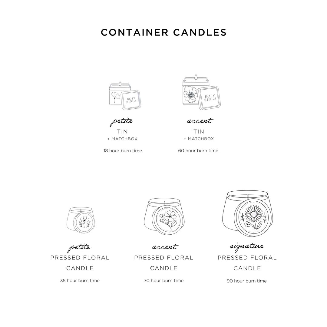 Petite Tin Candle - Sugared Citrus-Travel Tin Candle