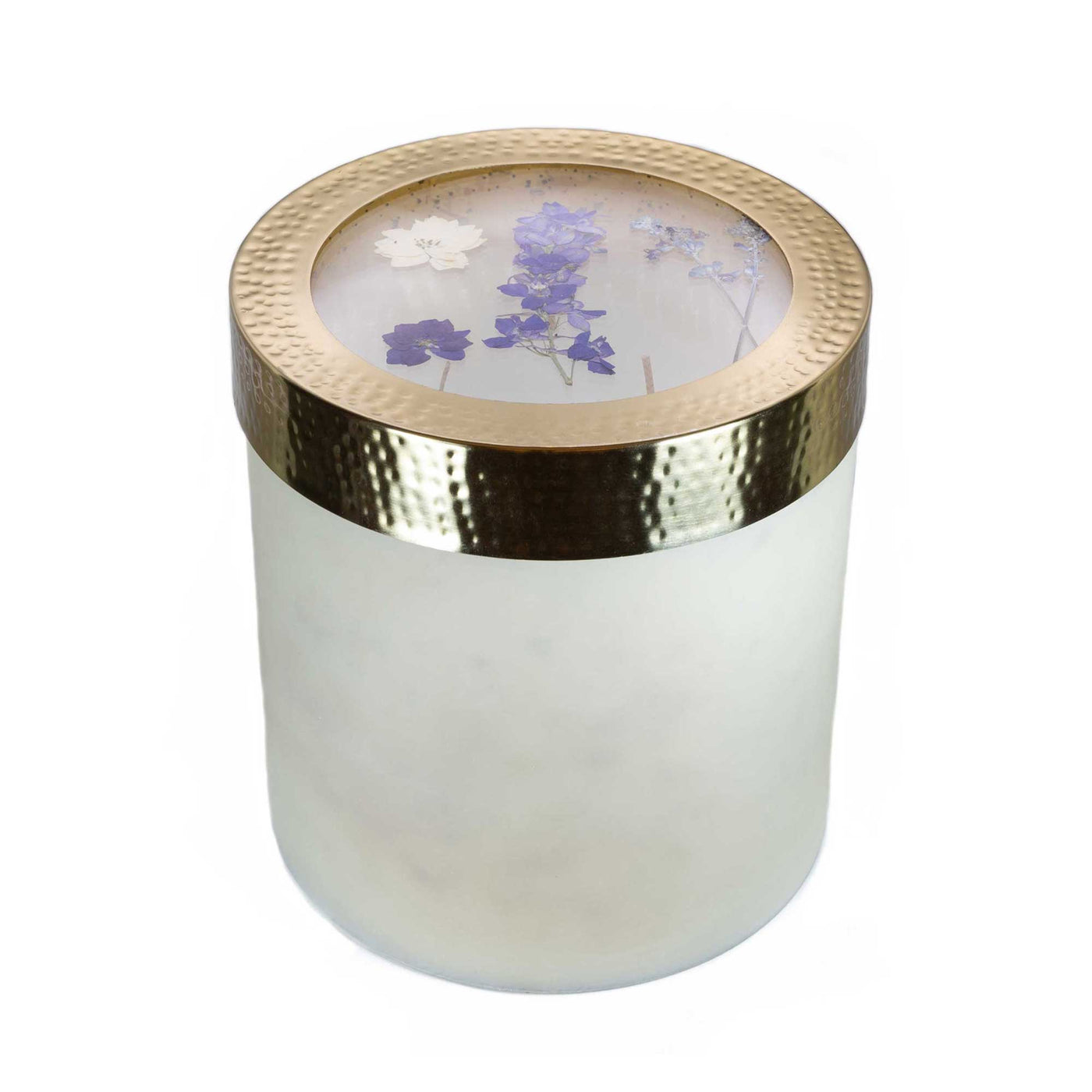 Roman Lavender XL Mercury Glass Candle