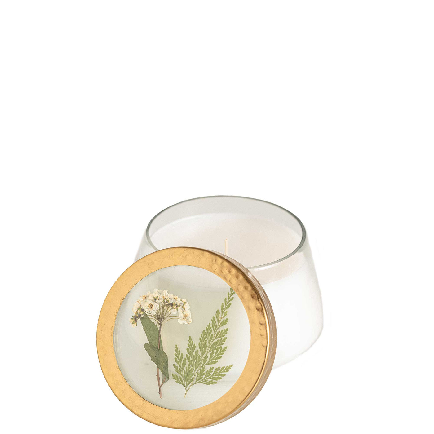 Forest Medium Pressed Floral Candle