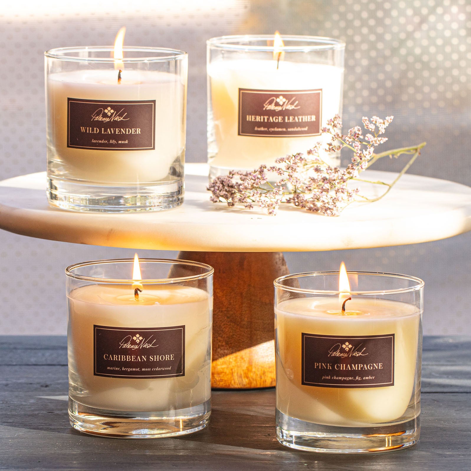 Apricot Blossom - A Patricia Nash Candle – Rosy Rings