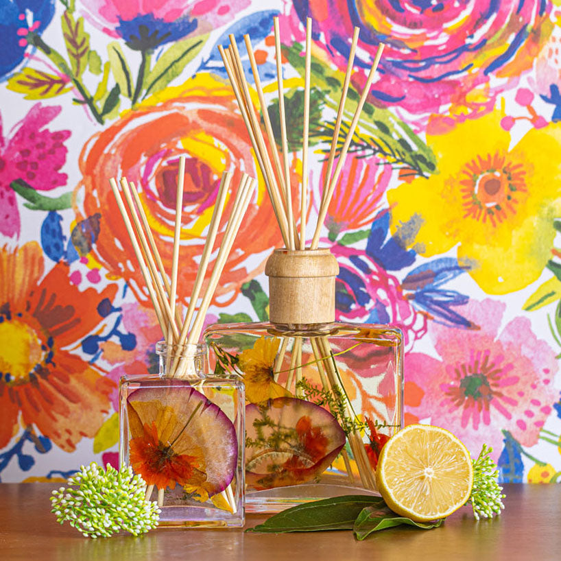 Signature Botanical Reed Diffuser - Sugared Citrus-13oz Botanical Diffuser
