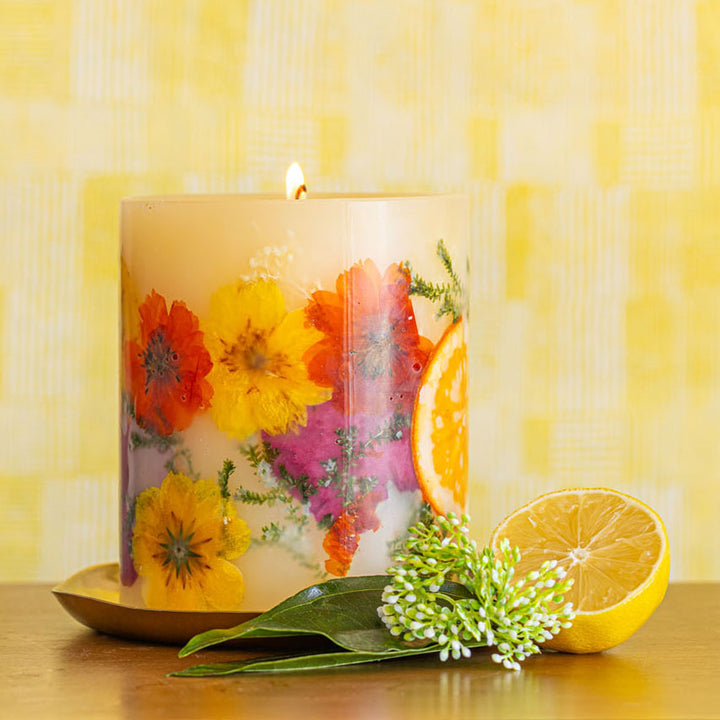 Accent Botanical Candle - Sugared Citrus-Small Botanical Candle 1 of 6
