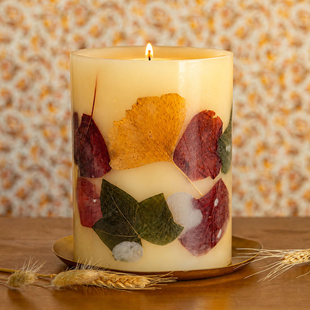 Signature Botanical Candle - Spiced Mahogany-Medium Botanical Candle