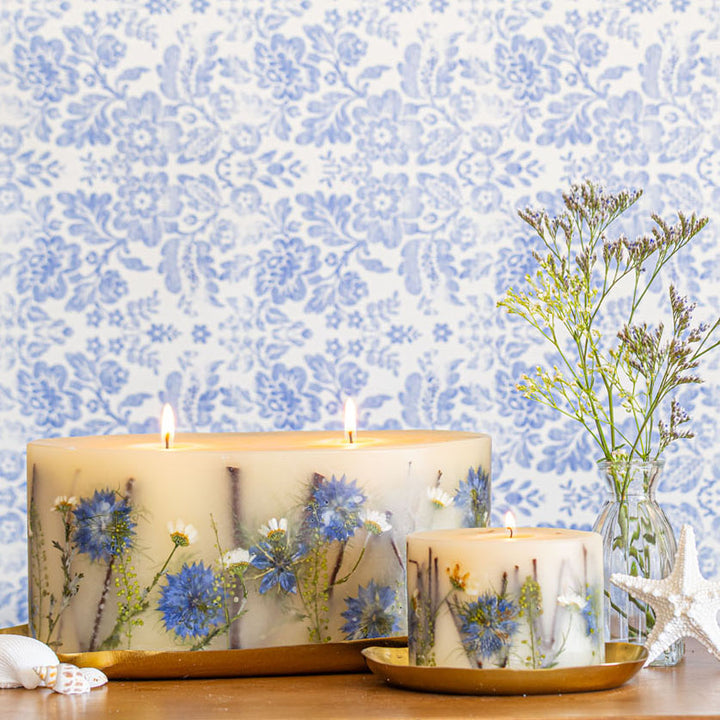 Statement Botanical Candle - Sea Salt Mist-Brick Botanical Candle 1 of 5