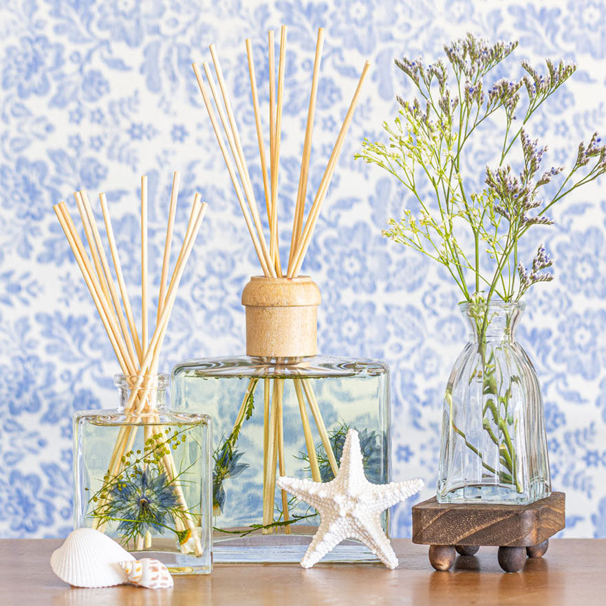 Signature Botanical Reed Diffuser - Sea Salt Mist-13oz Botanical Diffuser
