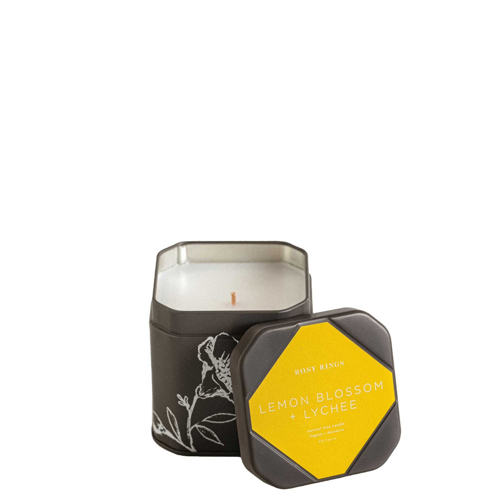Rosy Rings Accent Tin Candle - Thumbnail 2