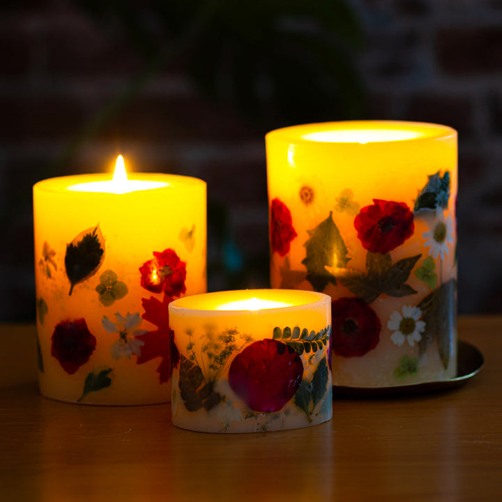 Winterberry Frost Petite Oval Botanical Candle 3 of 3