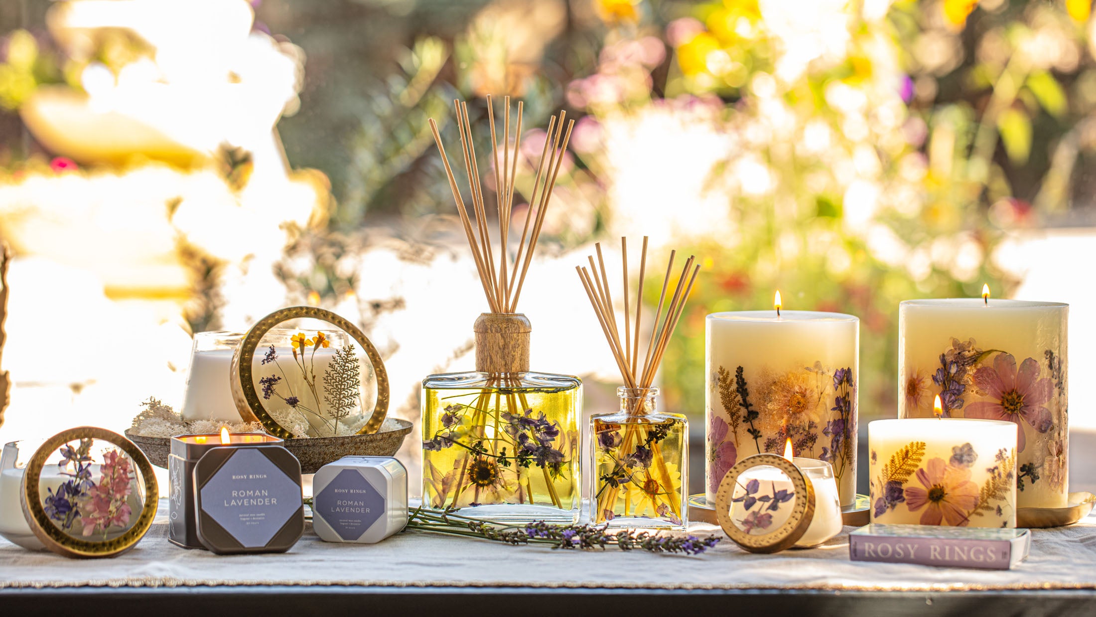 Fragrance: Roman Lavender – Rosy Rings