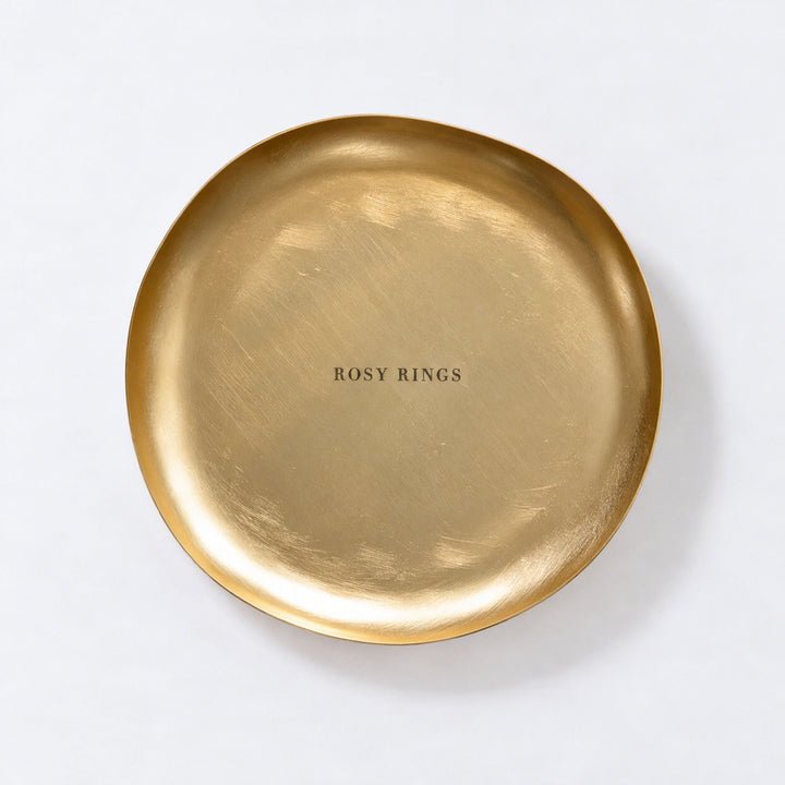 Gold Accent &amp; Signature Botanical Candle Plate 1 of 10