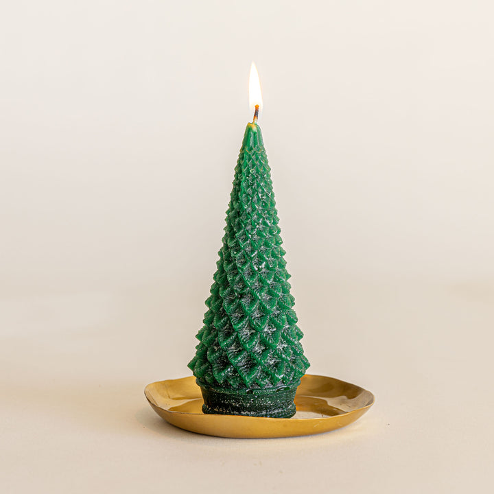 Accent Sculpted Tree Candle - Forest 1 of 8
