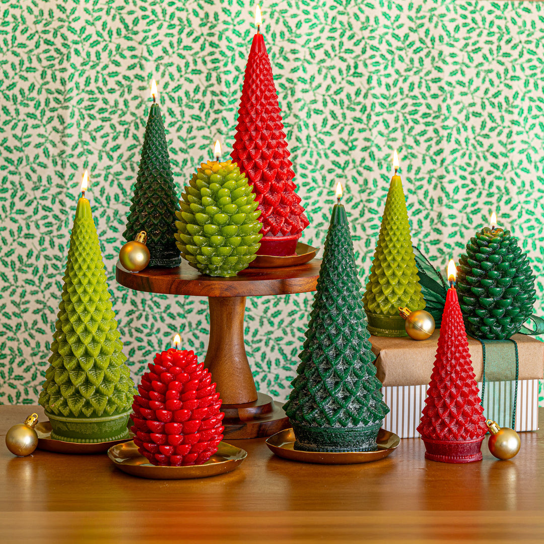 Signature Sculpted Tree Candle - Forest