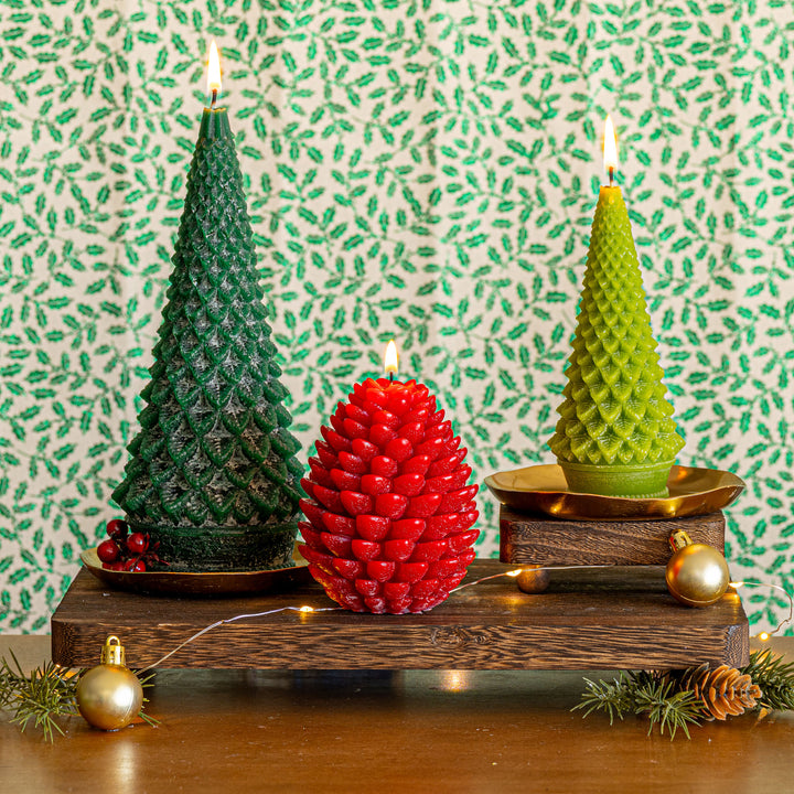 Signature Sculpted Tree Candle - Forest 6 of 8
