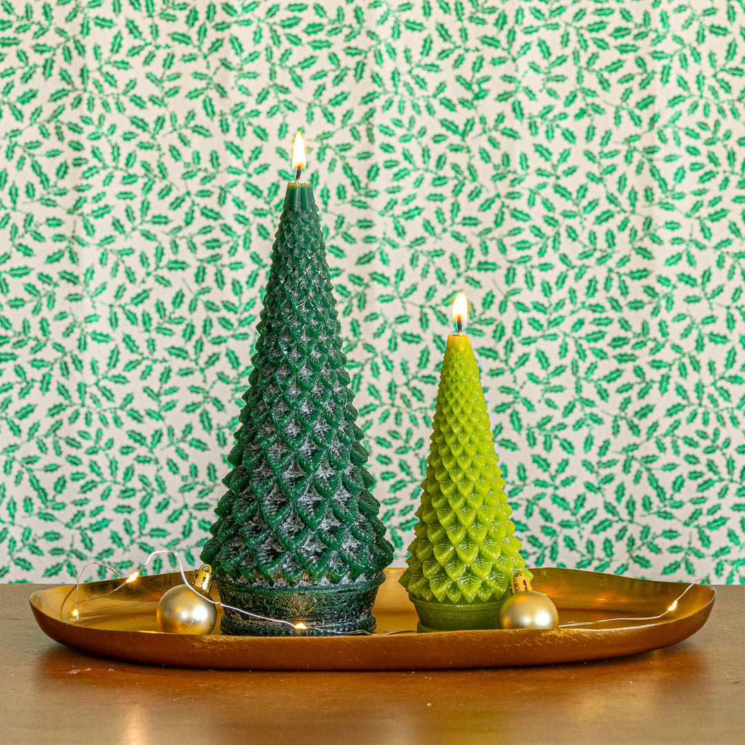 Signature Sculpted Tree Candle - Forest