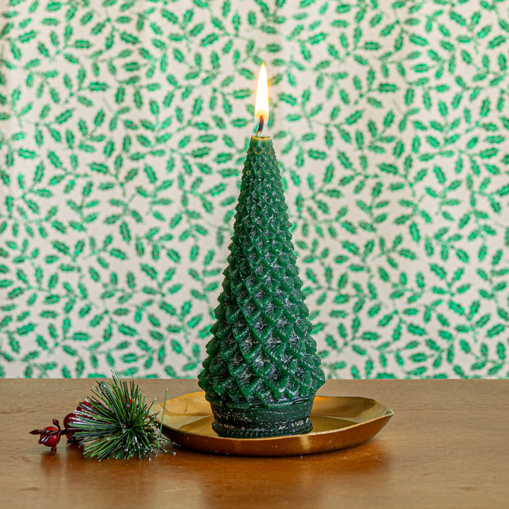 Accent Sculpted Tree Candle - Forest 2 of 8