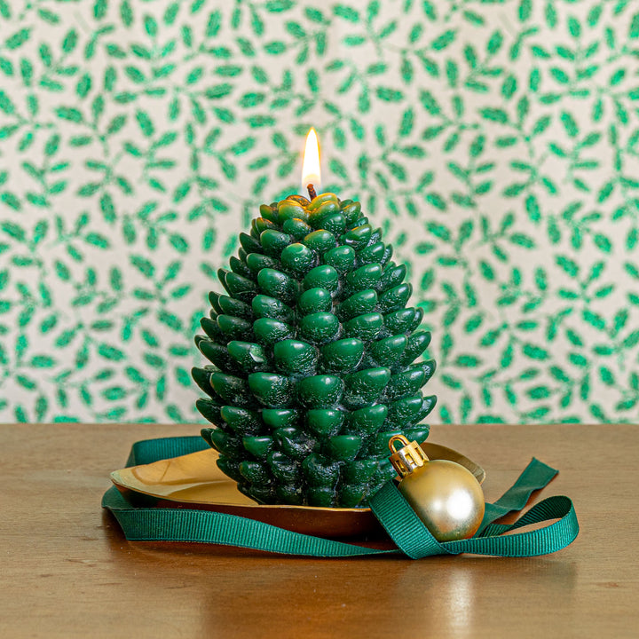 Signature Sculpted Pinecone Candle - Forest 2 of 6
