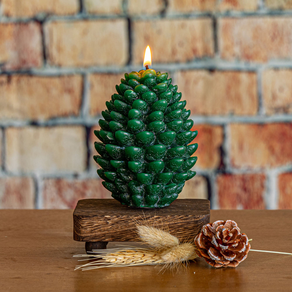 Signature Sculpted Pinecone Candle - Forest-Candles