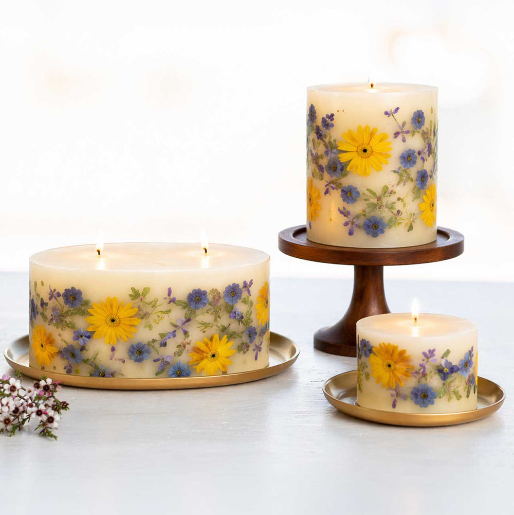 Statement Botanical Candle - Summer Shores-Statement Botanical Candle
