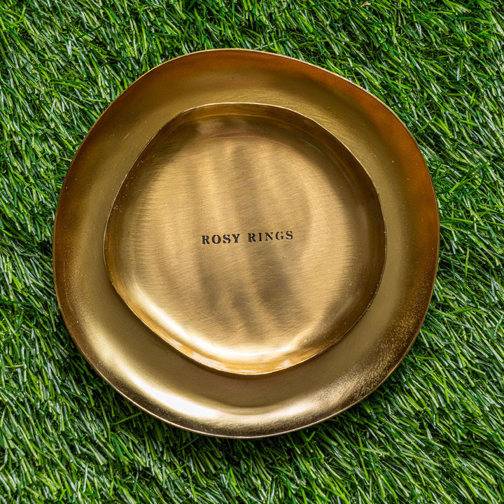 Gold Trinket Tray-Candles 5 of 6