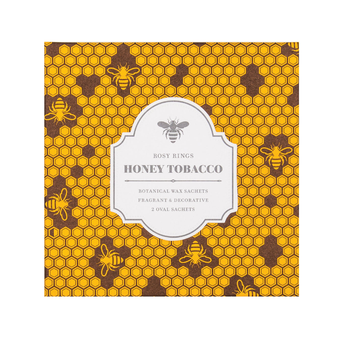 Honey Tobacco Oval Botanical Sachets - Set of 2