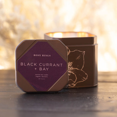 Black Currant + Bay Signature Tin