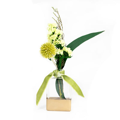 Green Mini Bouquet Dried Floral Arrangement