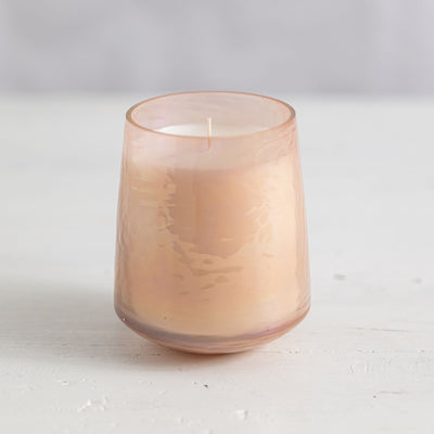 Palo Santo & Rosewood Medium Pressed Floral Candle